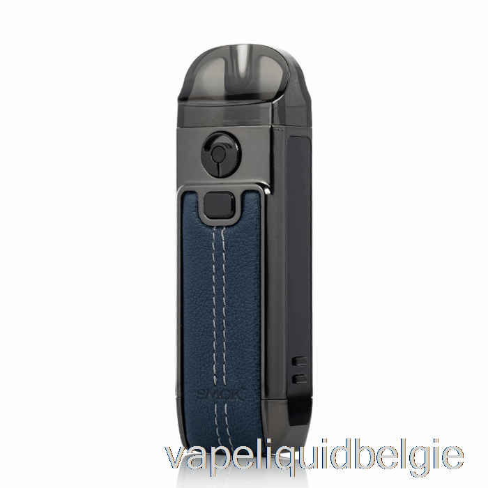 Vape België Smok Nord 4 80w Podkit Blauw Leer